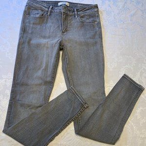 ABERCROMBIE Gray Skinny Jeans, Size 27